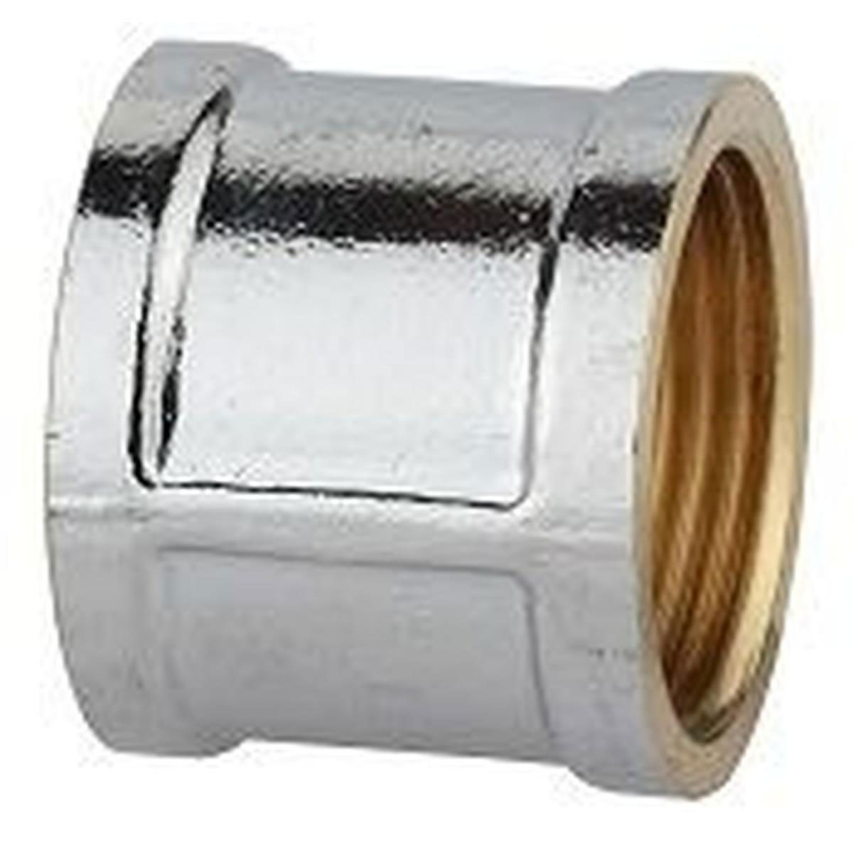 Kirchhoff Doppelmuffe 3/8" IG verchromt