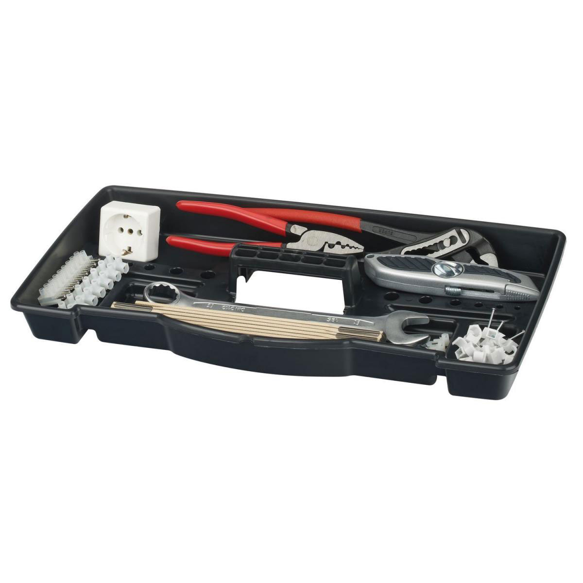 Tood Werkzeugkoffer Magnus Profi 18 44,5 x 22,5 x 24,5 cm schwarz Bild 2