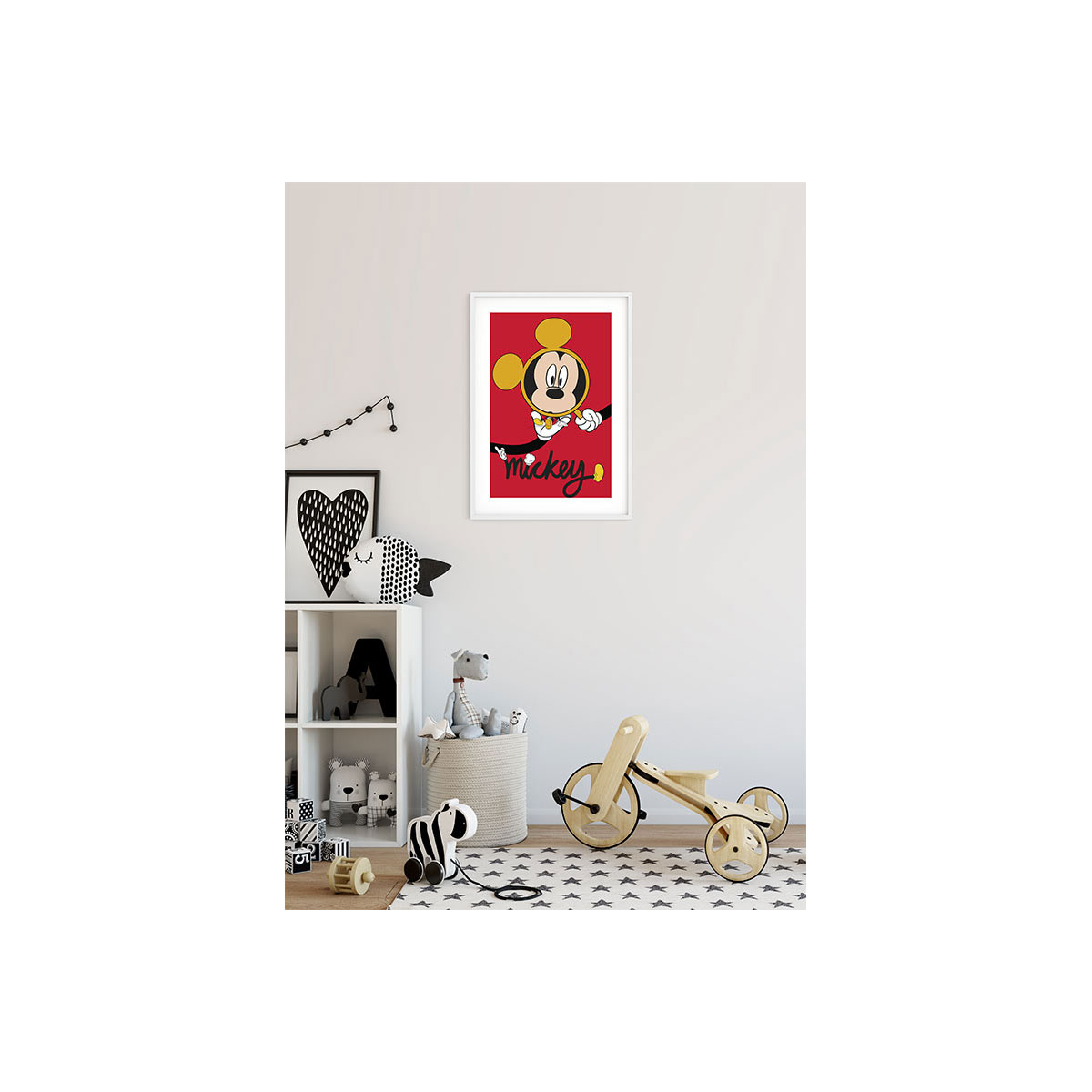 Komar  Wandbild Mickey Mouse Magnifying Glass 30x40 cm Bild 9