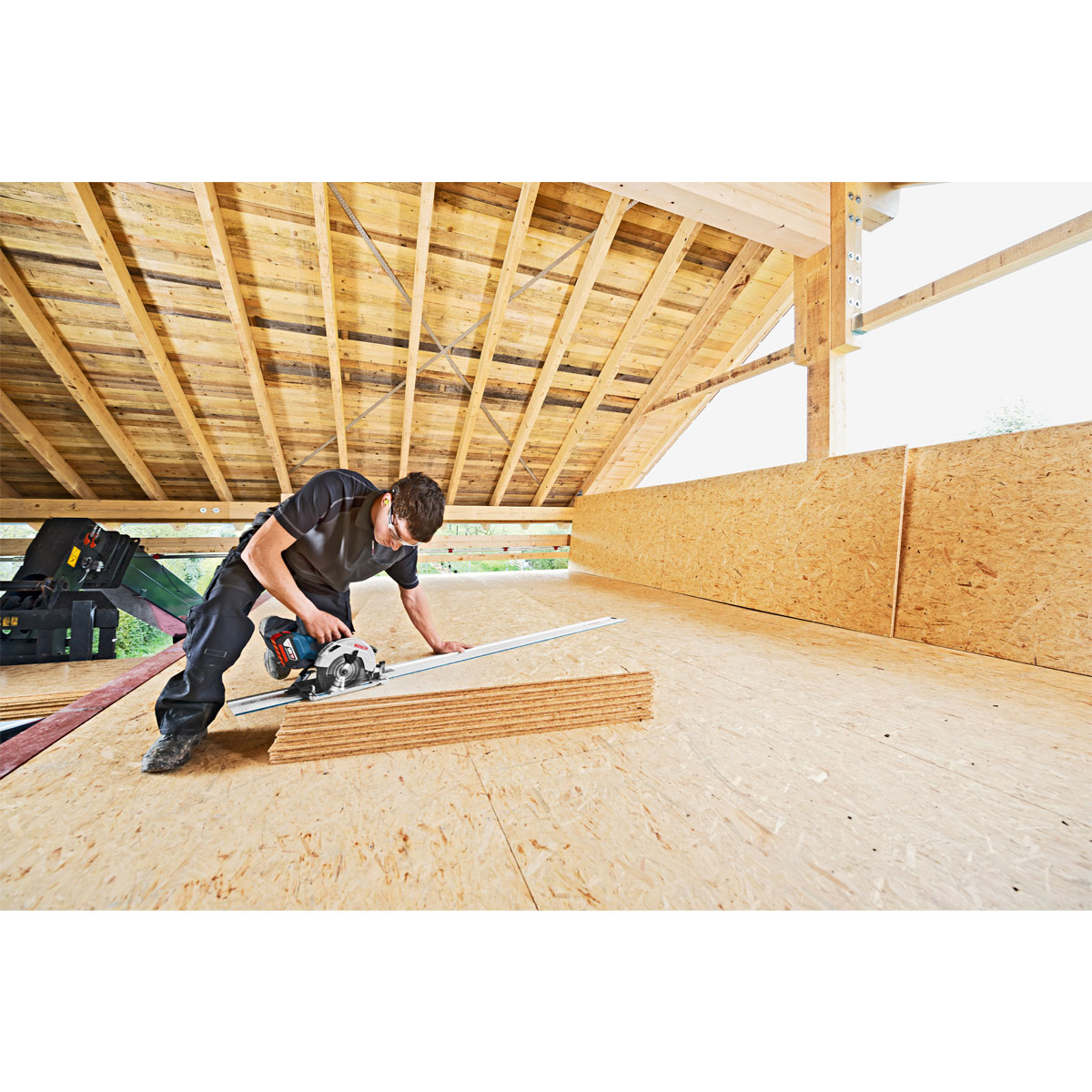 Bosch Professional  Akku-Kreissäge GKS 18V-57 G solo Bild 12