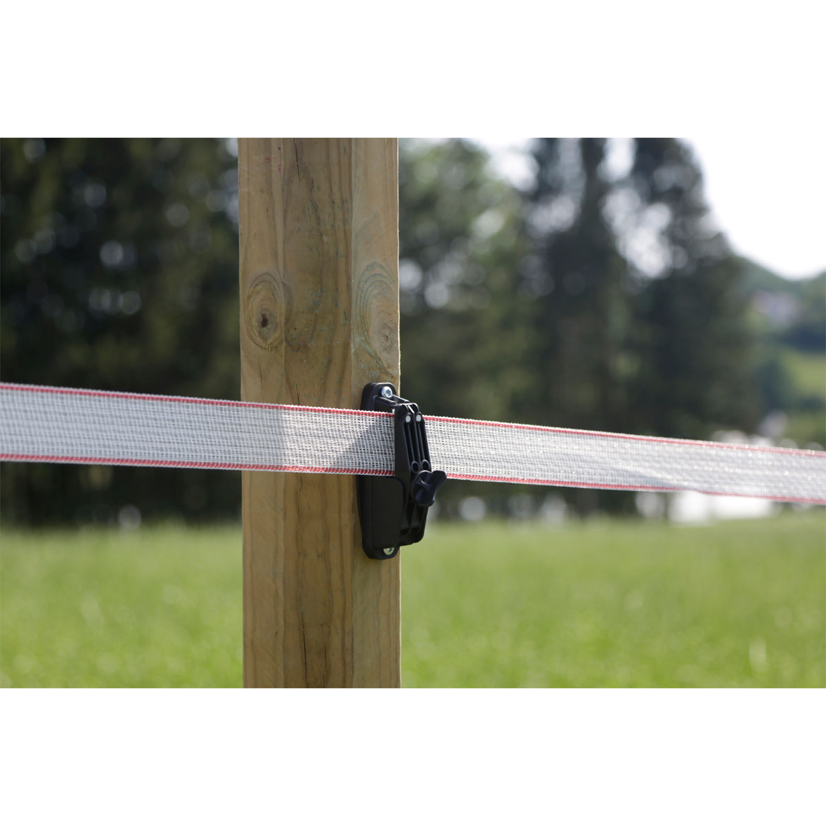 Klemmisolator Premium für 40 mm schwarz 10 Stück