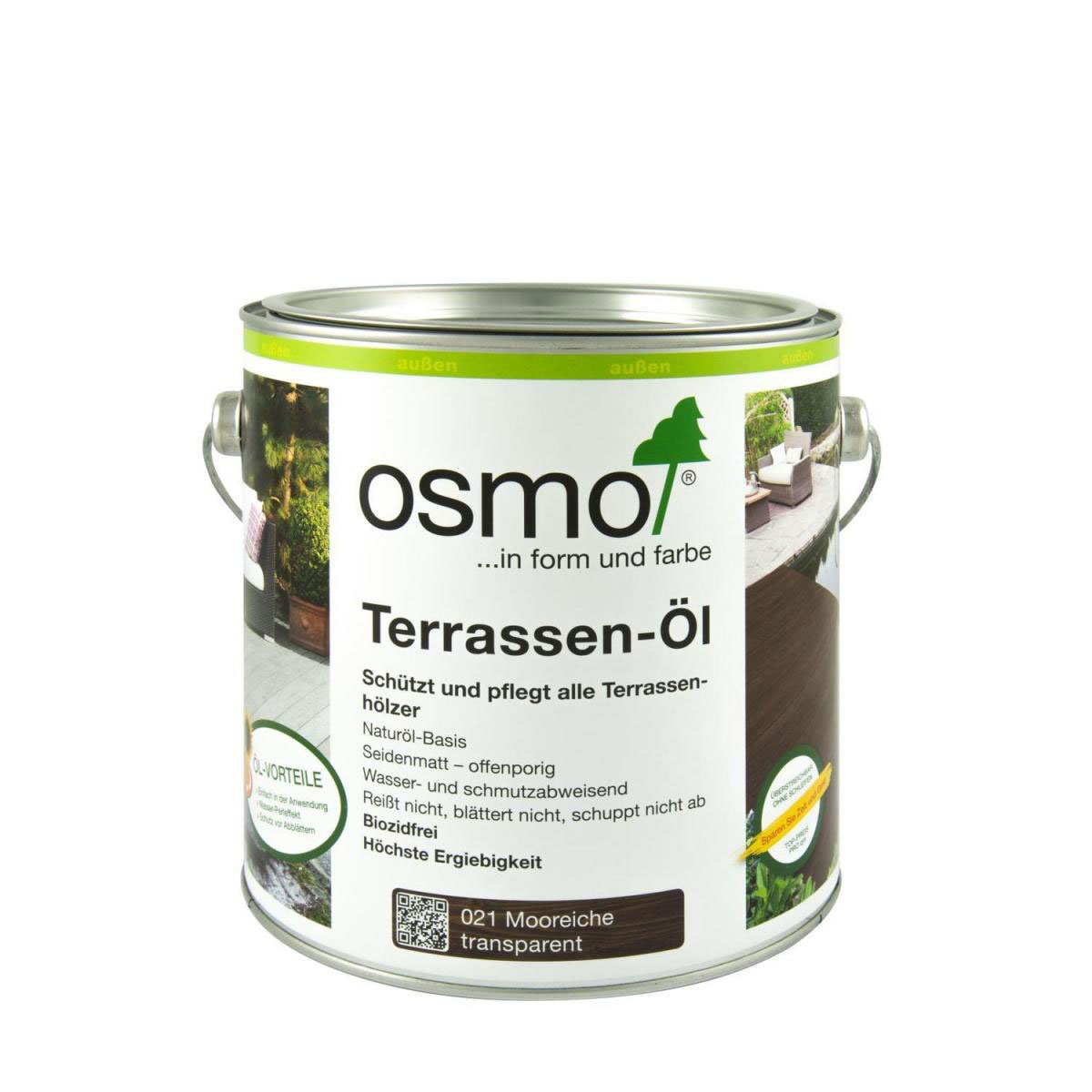 Osmo Terassen-Öl Mooreiche 2,5 L Bild 1