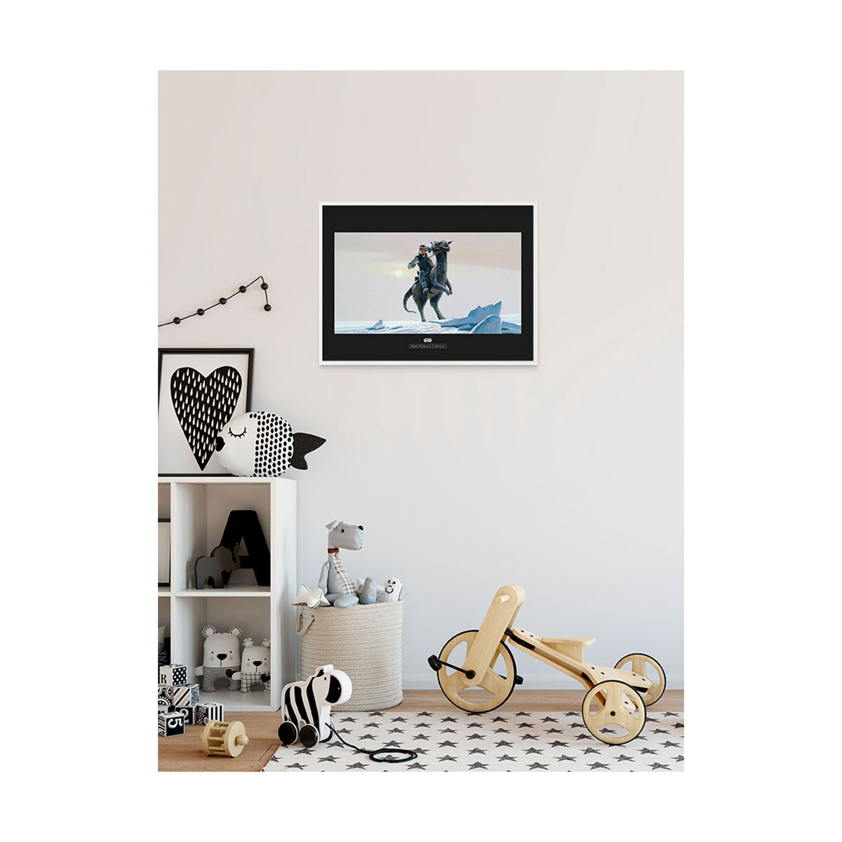Komar  Wandbild Star Wars Classic Hoth Tauntaun 70x50 cm Bild 3