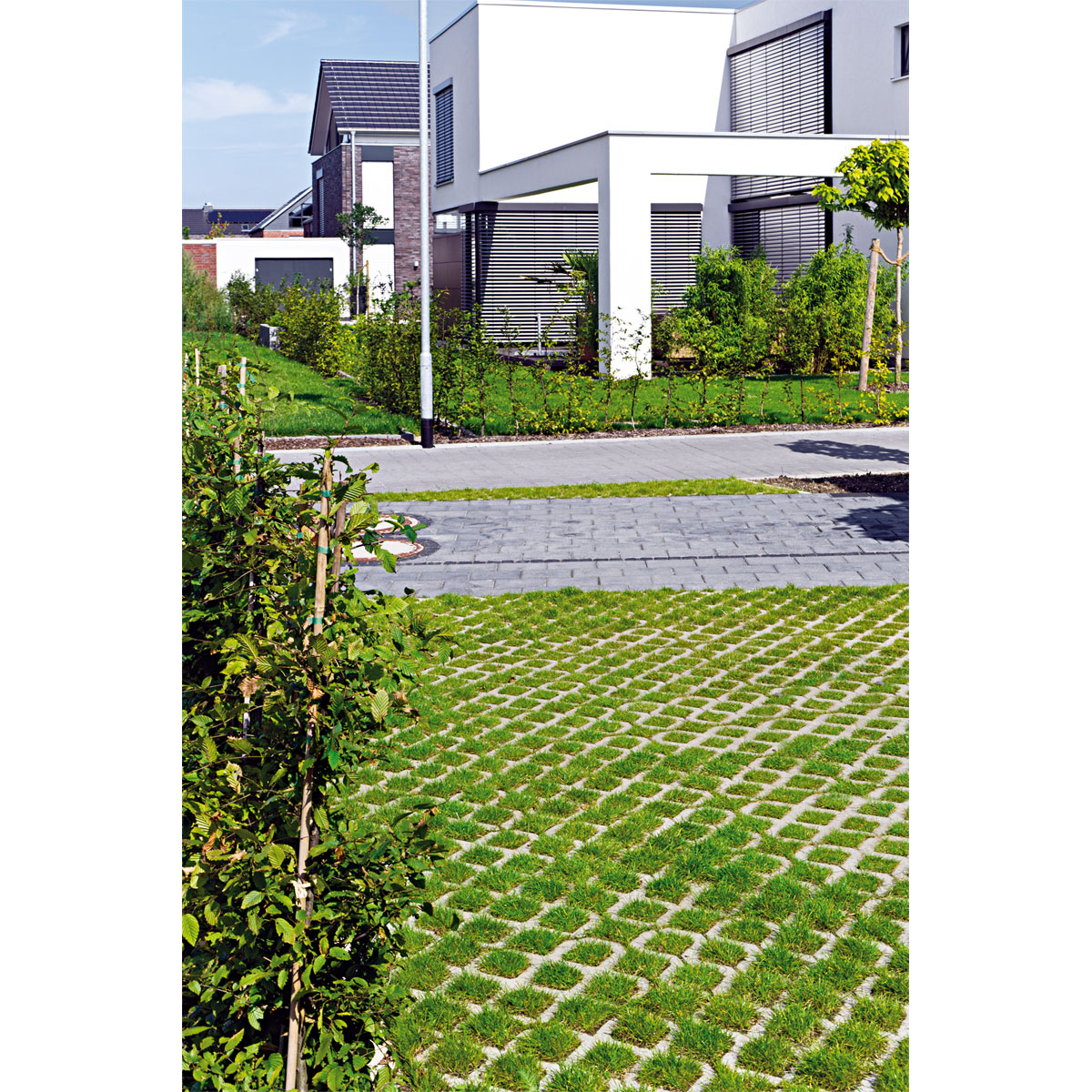 Lusit  Rasengitterstein 60 x 40 x 8 cm grau Bild 4