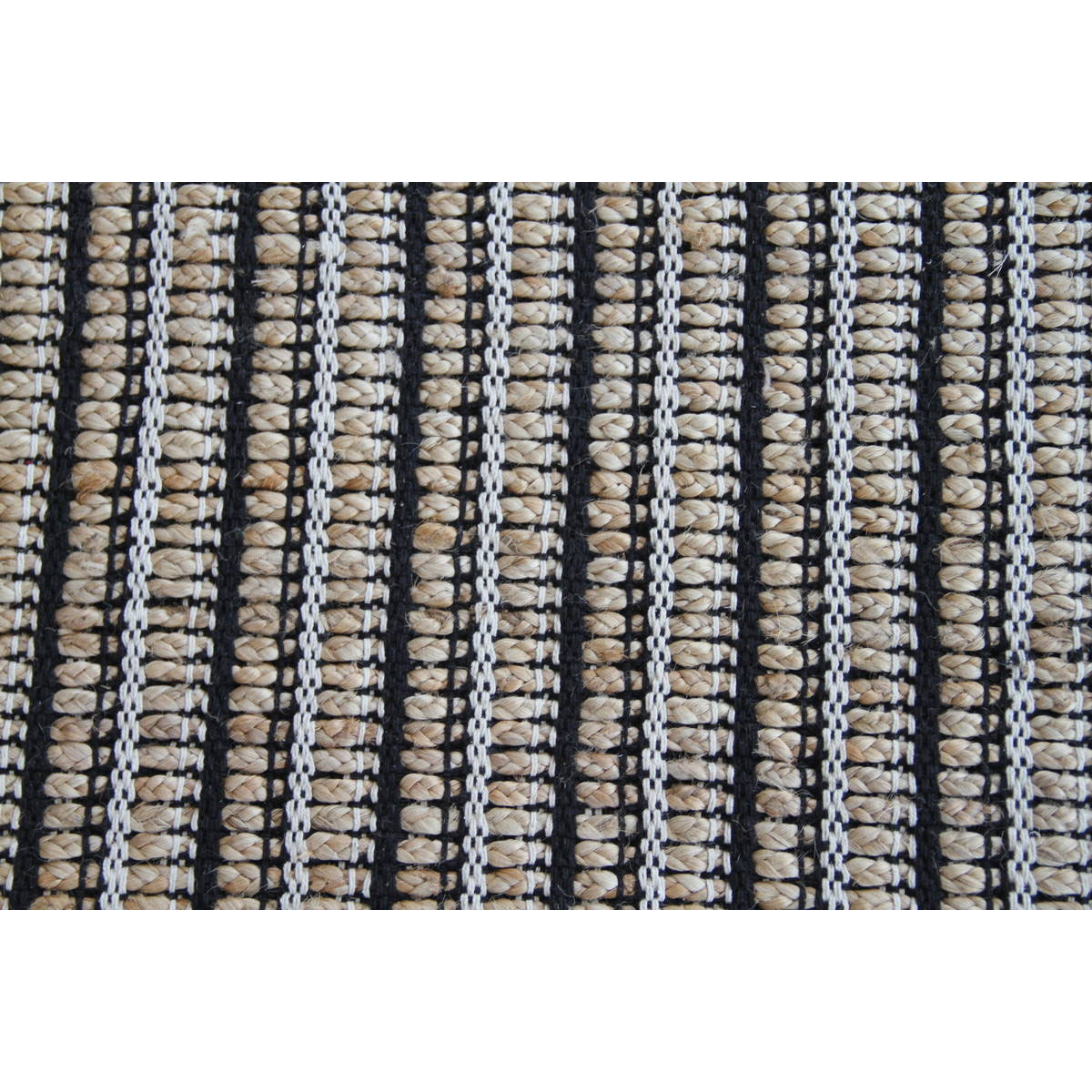 Jacquard-Teppich Iglesia 300 grau/schwarz Bild 2