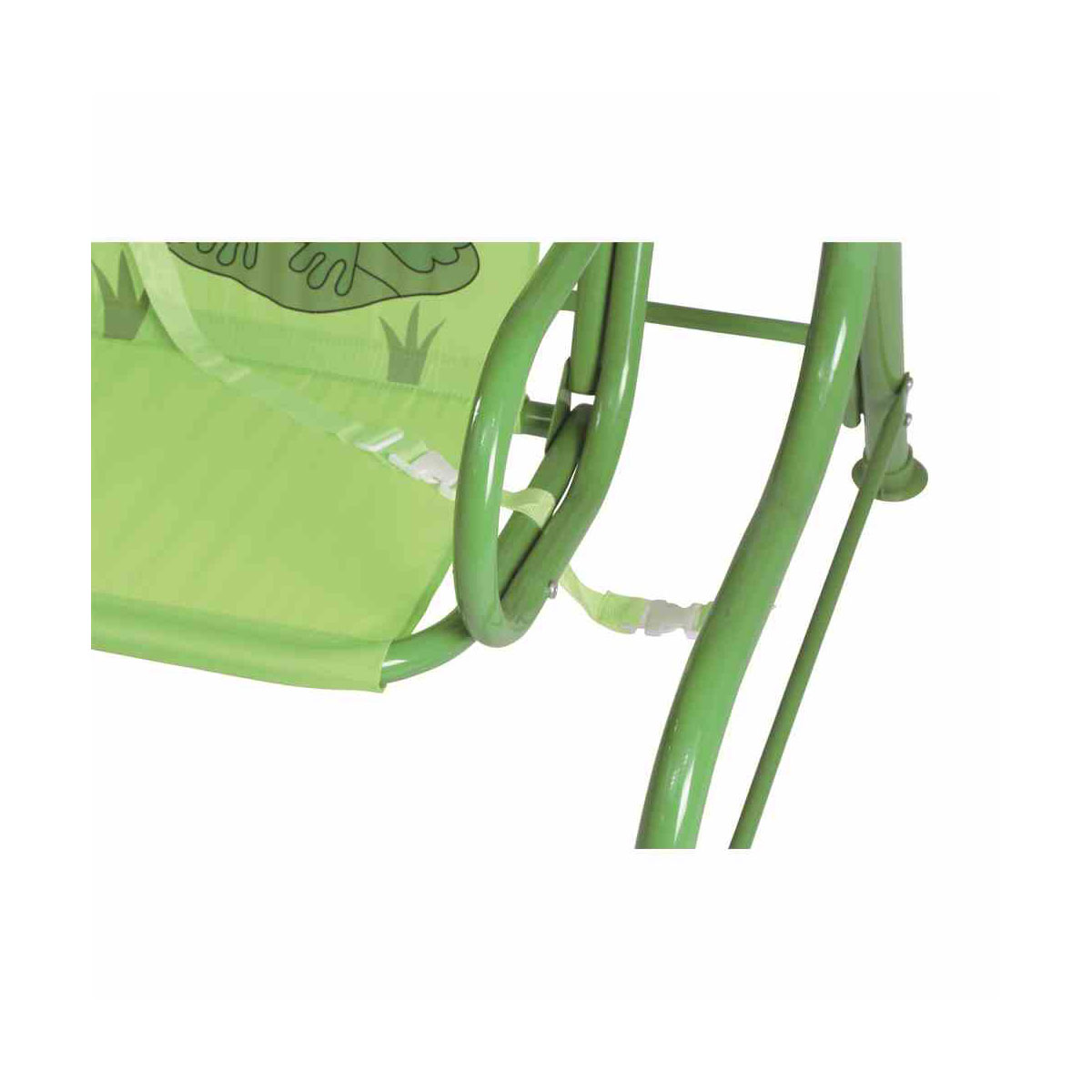 Siena Garden Kinderschaukel Froggy 75 x 115 x 118 cm grün Bild 3