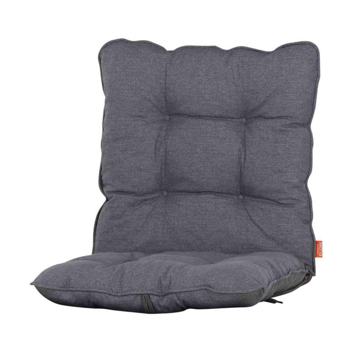 Siena Garden Auflage „Askella“, 88x42x6 cm, für Stuhl, grau Bild 1