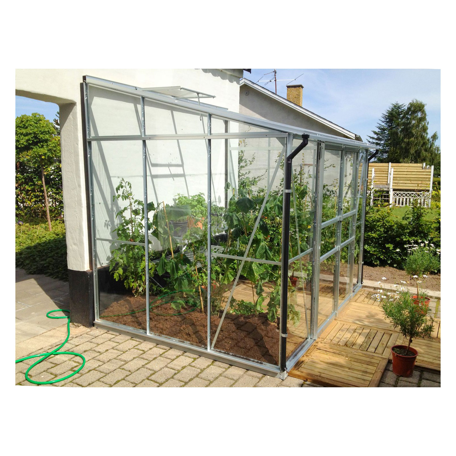 Vitavia Gewächshaus Osiris 5200 ESG/HKP alu Bild 2