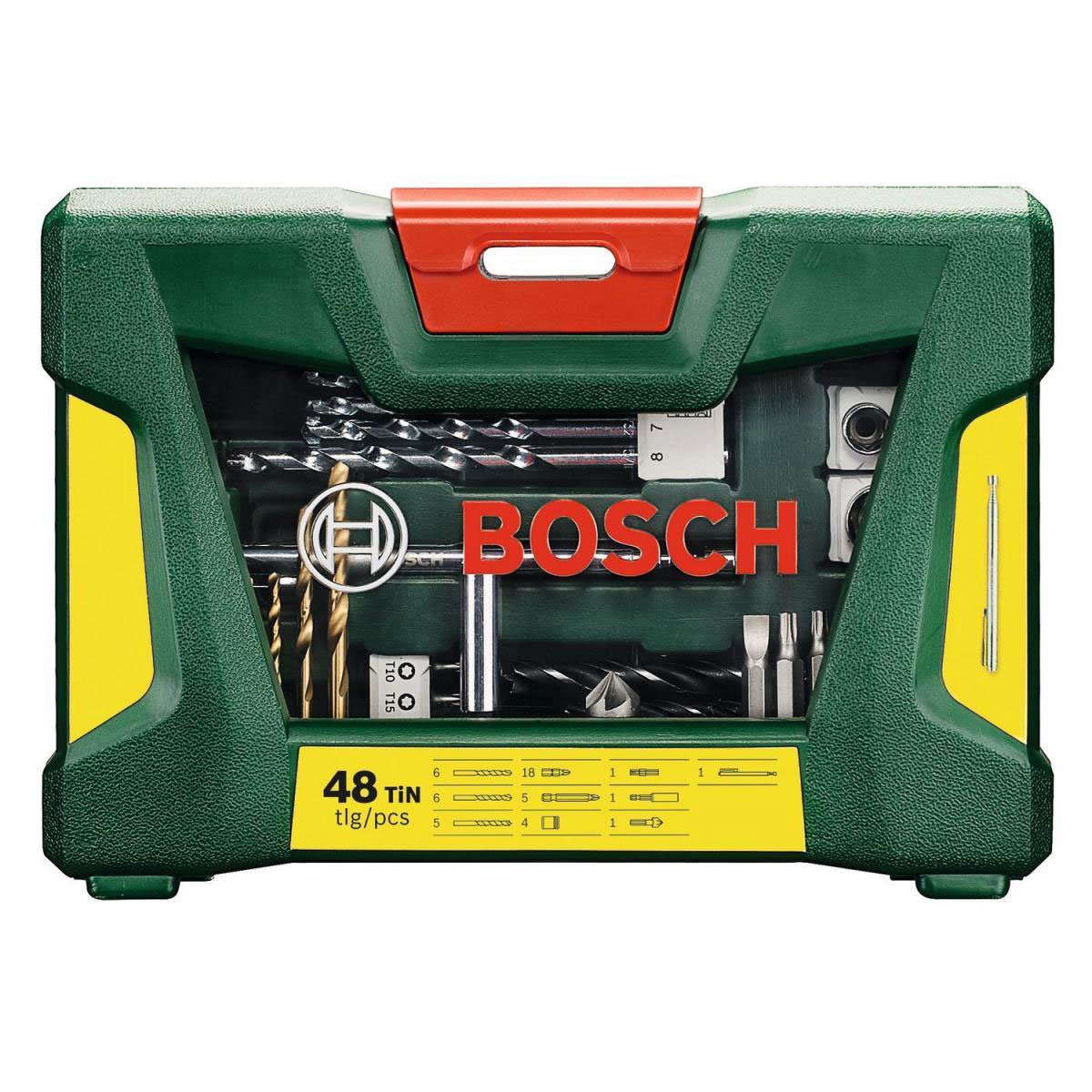 Bosch  Prom V-Line TiN-Bohrer- und Bit-Set 48- teilig  Bild 2