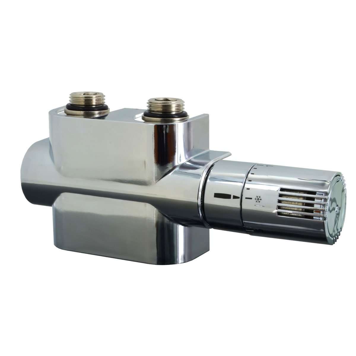 Ximax  Heizkörper Zubehör Mittenanschlussgarnitur Multiblock-Set Universal Chrom