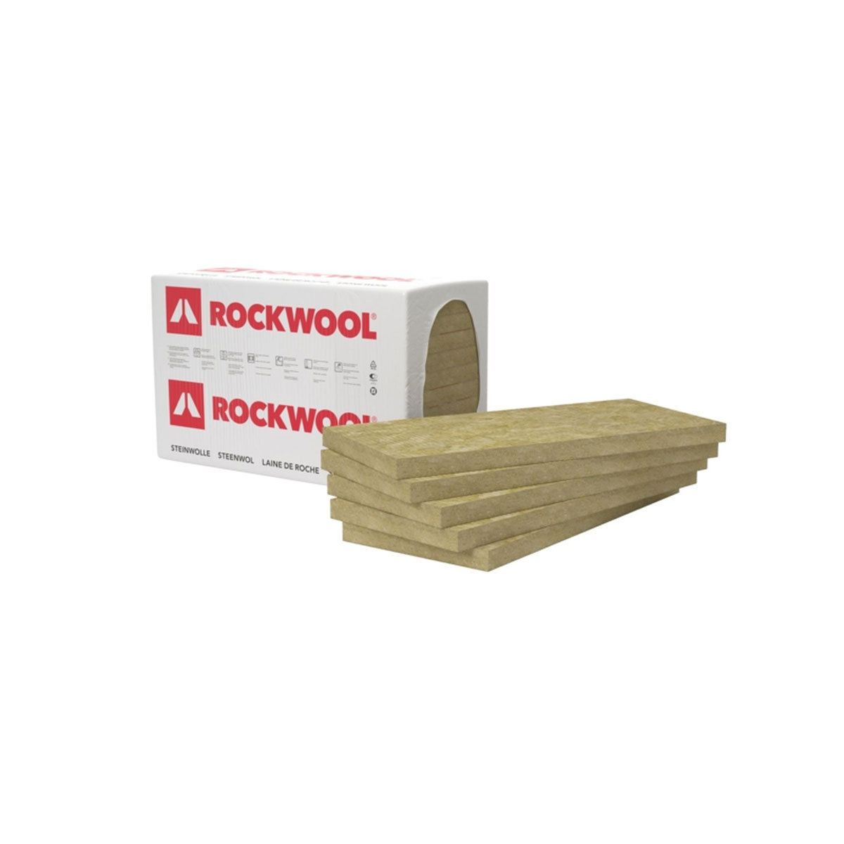 Rockwool Untersparrendämmung „Formrock“, 1000x450x40 mm