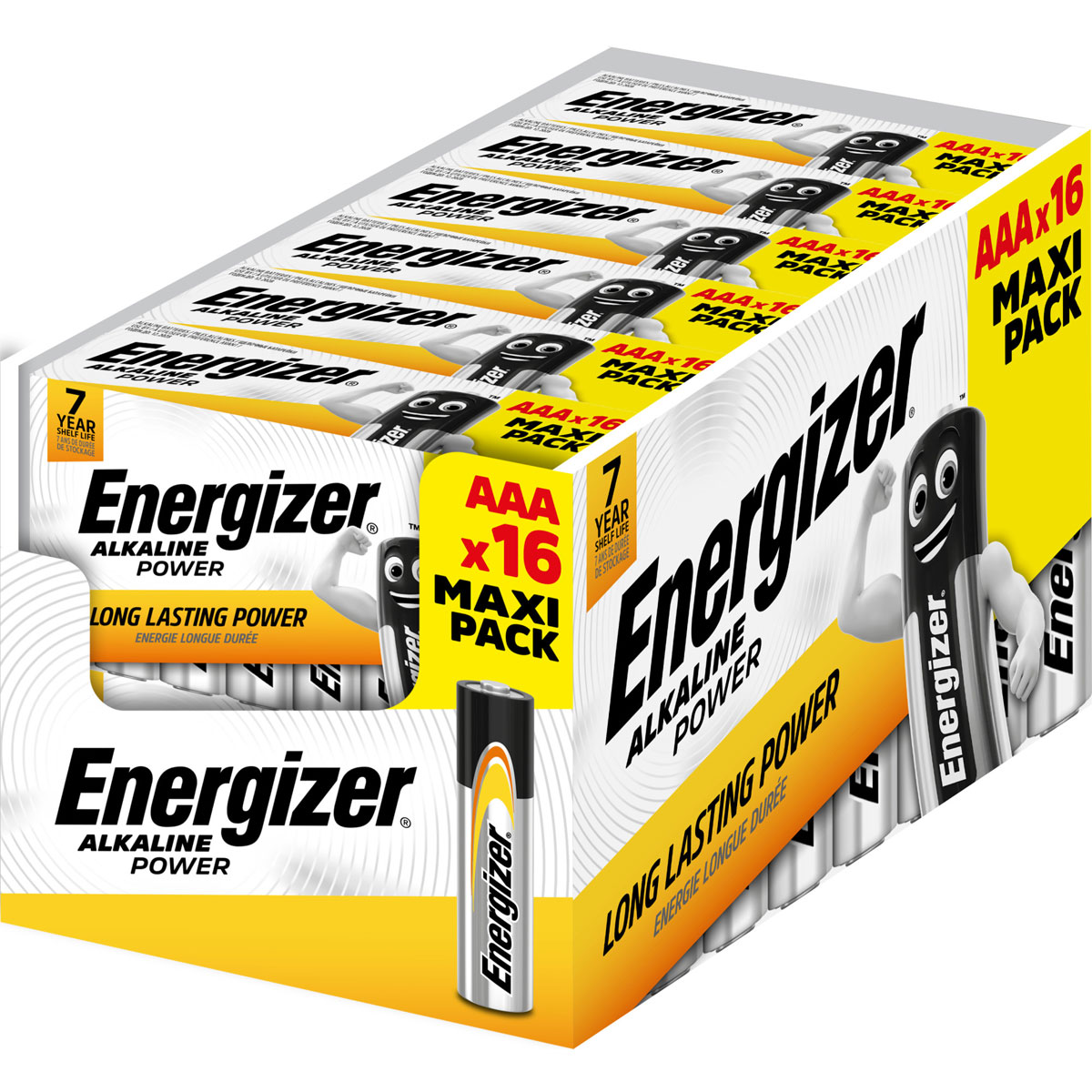 Energizer AAA-Batterie Alkaline Power Maxi-Pack 16 Stk. Bild 2