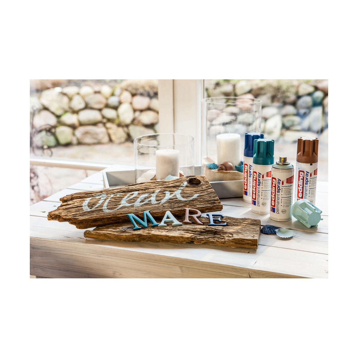 Edding  Spray 5200 pastellblau seidenmatt Bild 5