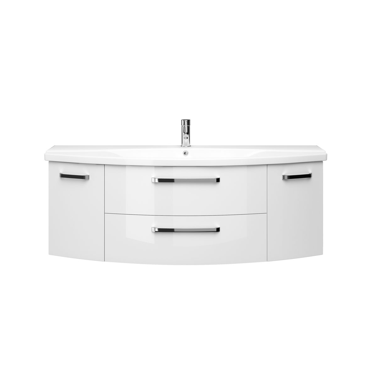 Pelipal Waschtischunterschrank Asti weiß hochglanz Fokus 4010 Bild 2