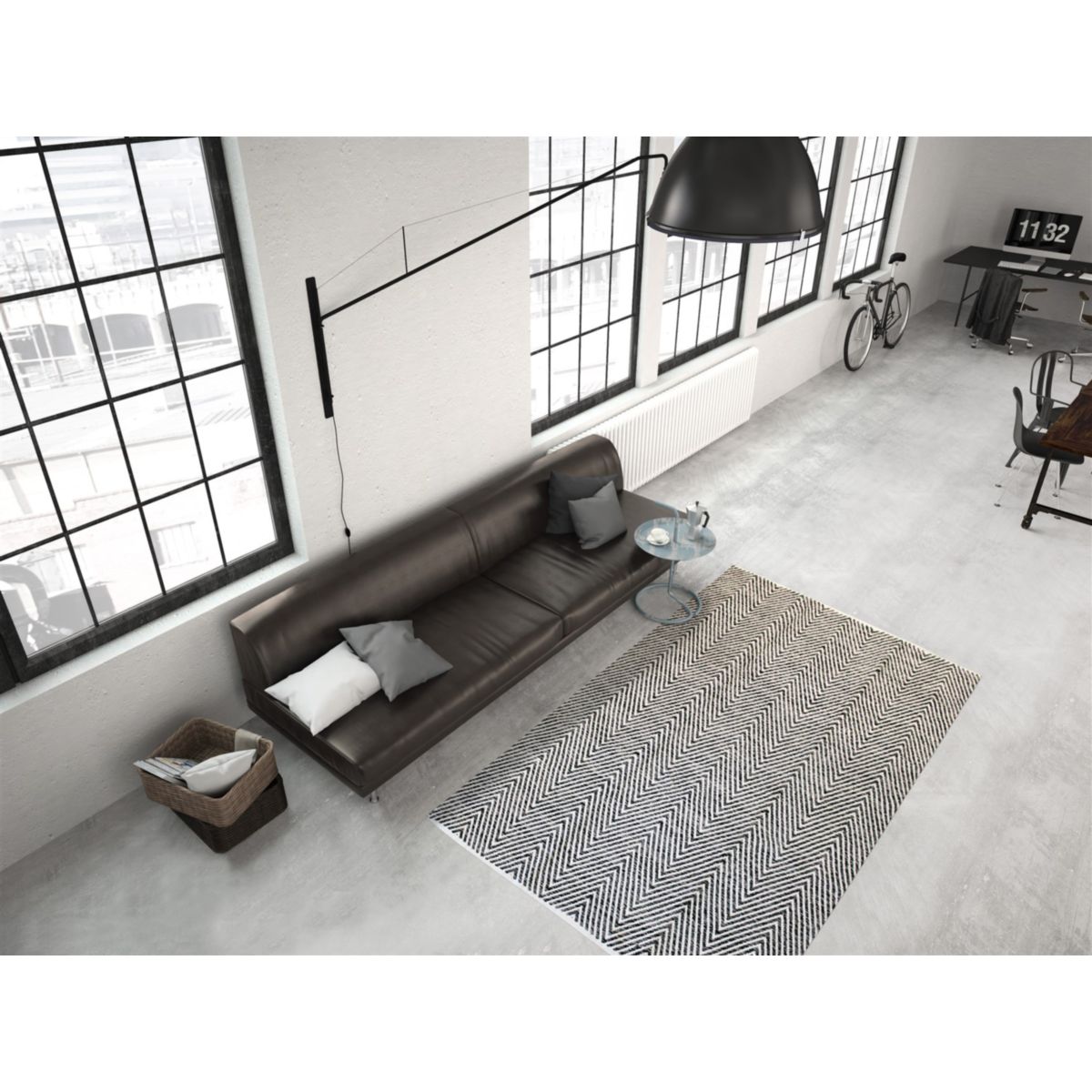 Aperitif 510 Grau 80cm x 150cm Bild 2