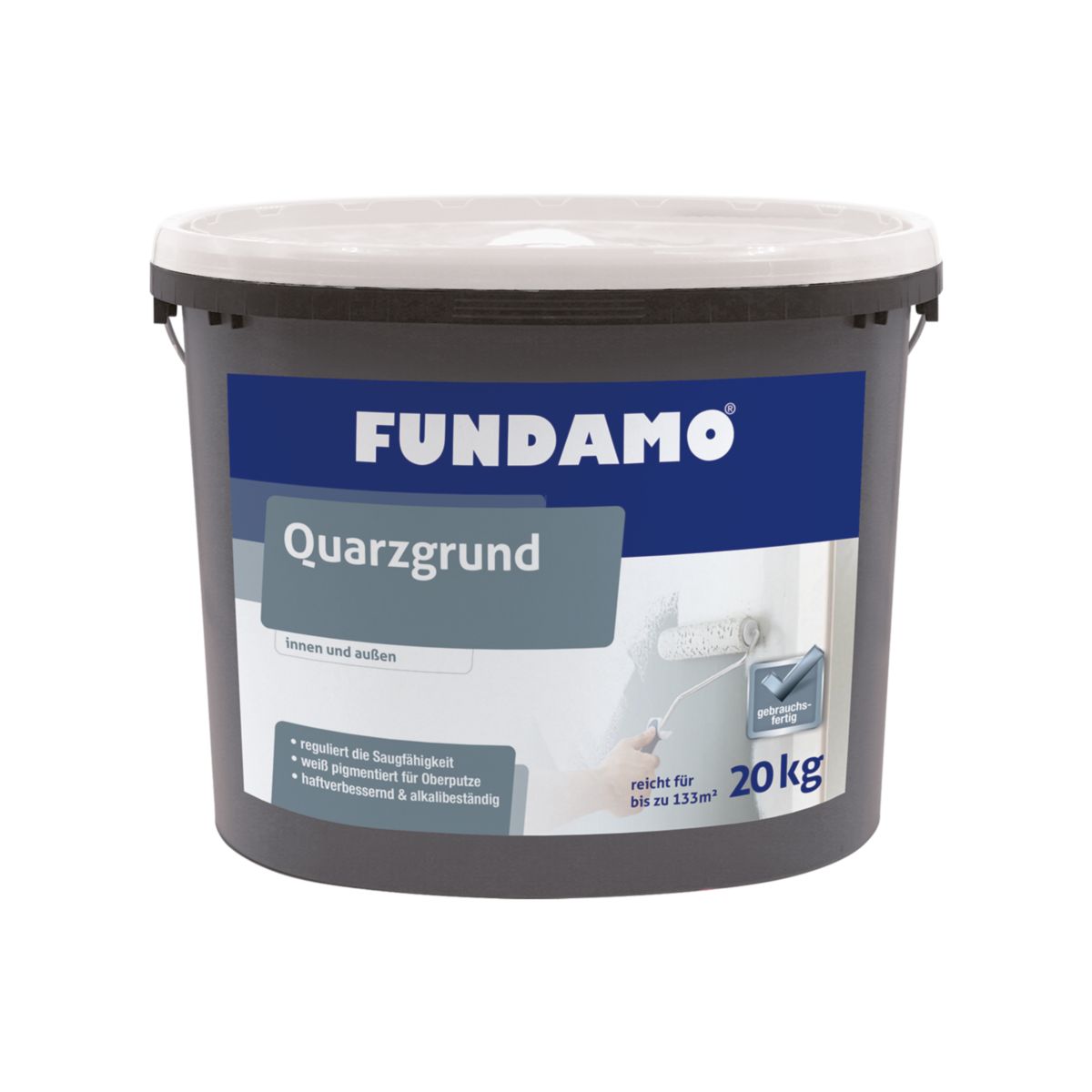 Fundamo Putz-/Quarzgrund 20 kg
