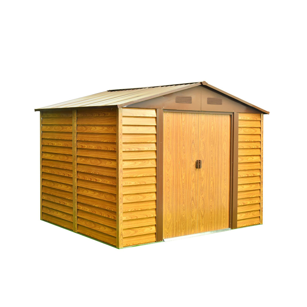 Pergart Gerätehaus Frankfurt II 8,2m² holzoptik