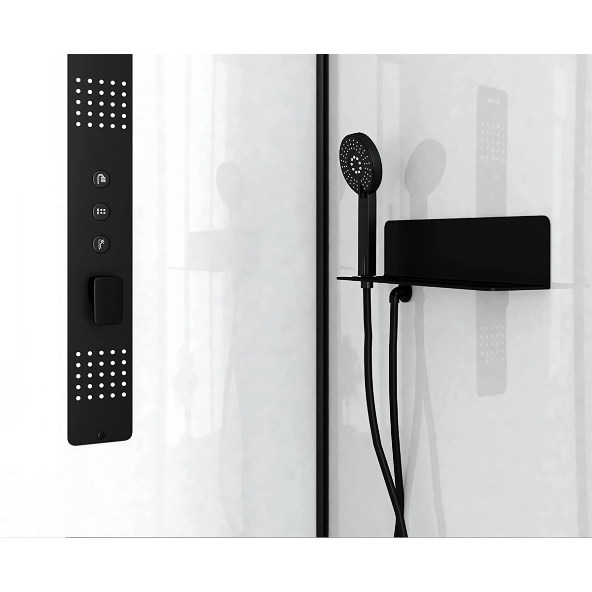 Aurlane Komplettdusche Urban rund 90 x 215 cm Bild 2