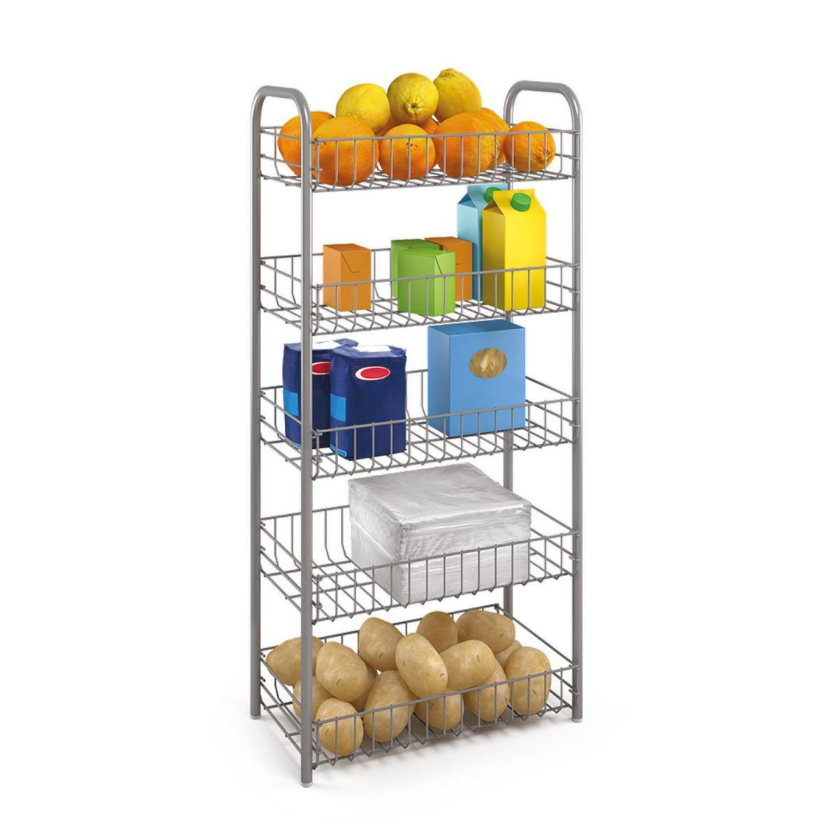Metaltex Monaco Allzweckregal 5-Etagen Bild 2