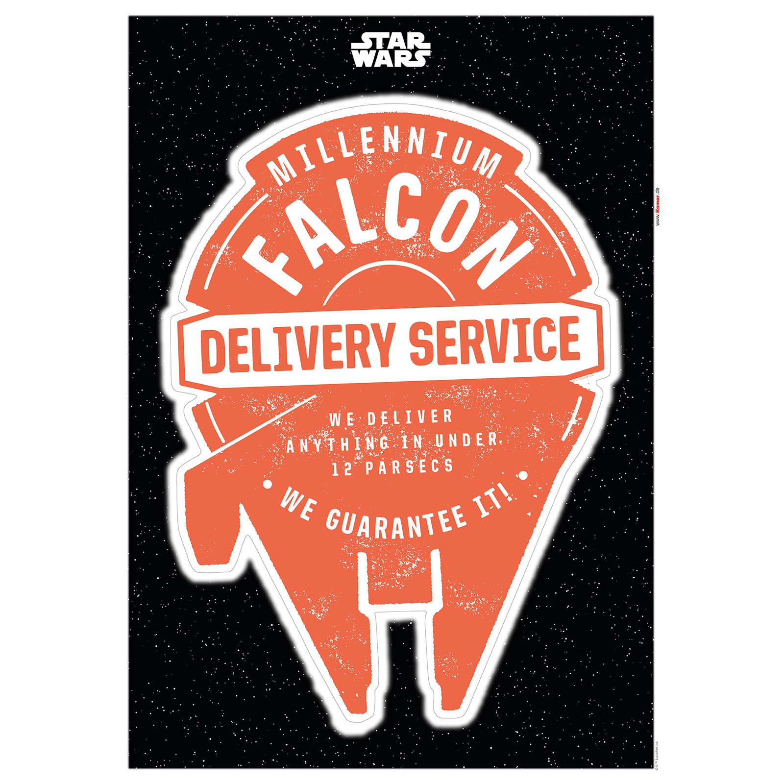 Komar  Wandtattoo Star Wars Delivery Service 50x70 cm Bild 2