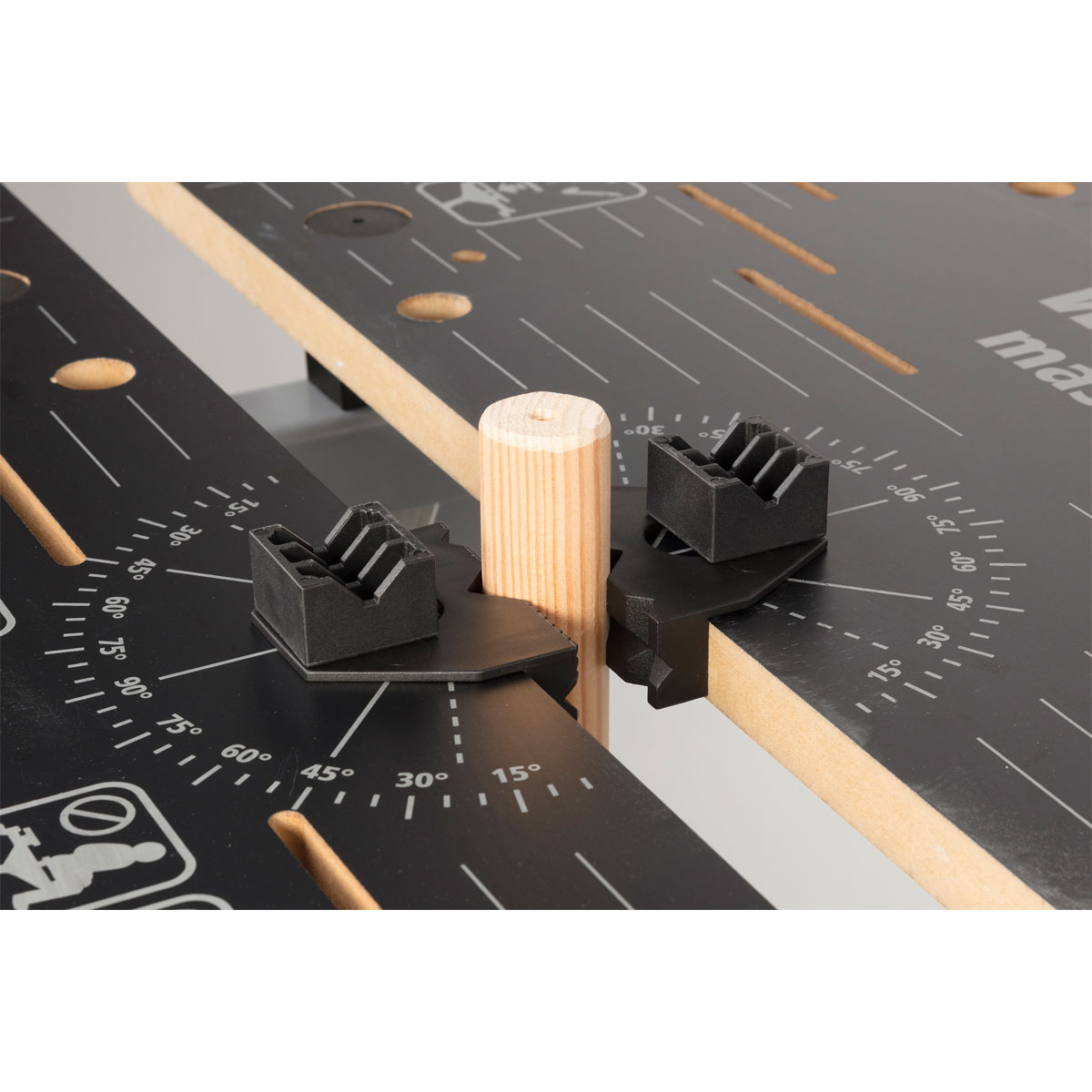 Wolfcraft  Spannbacken-Set zum Flach- und Rundspannen 4- teilig  Bild 2