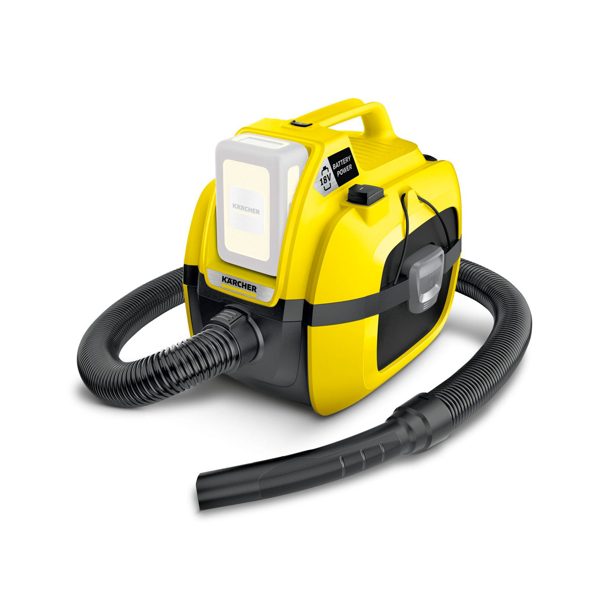 Kärcher Mehrzwecksauger WD 1 Compact Battery