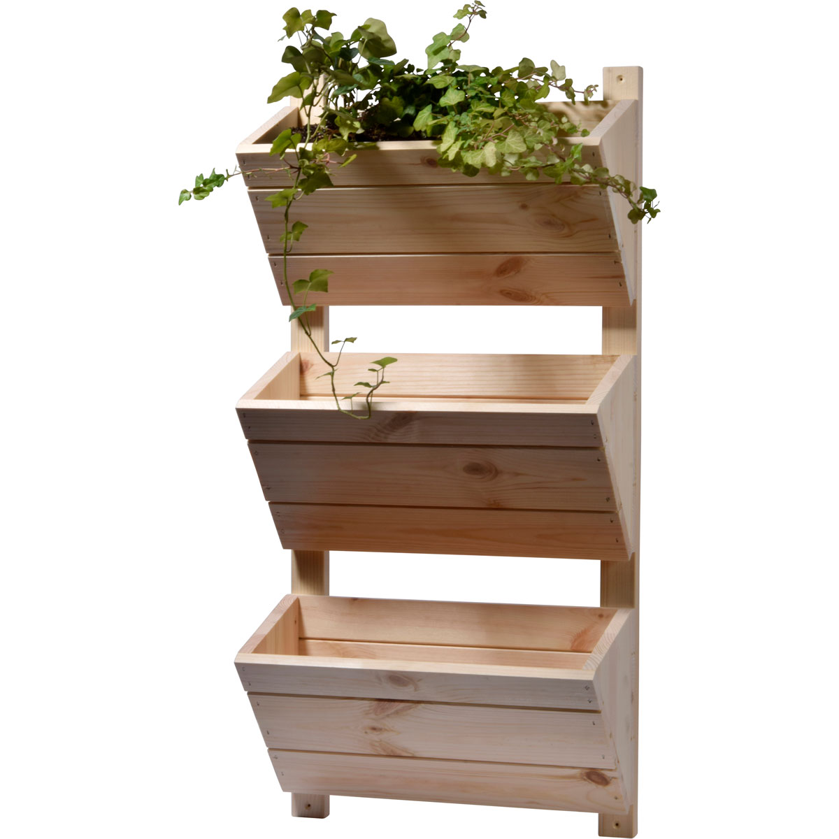 dobar Wandbeet 3-stufig 38 x 79 x 17,5 cm beige Bild 3