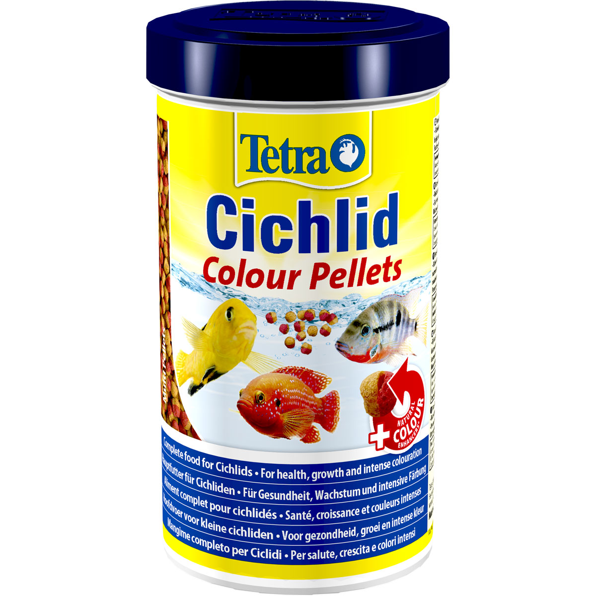 Tetra Fischfutter Cichlid Colour 500 ml