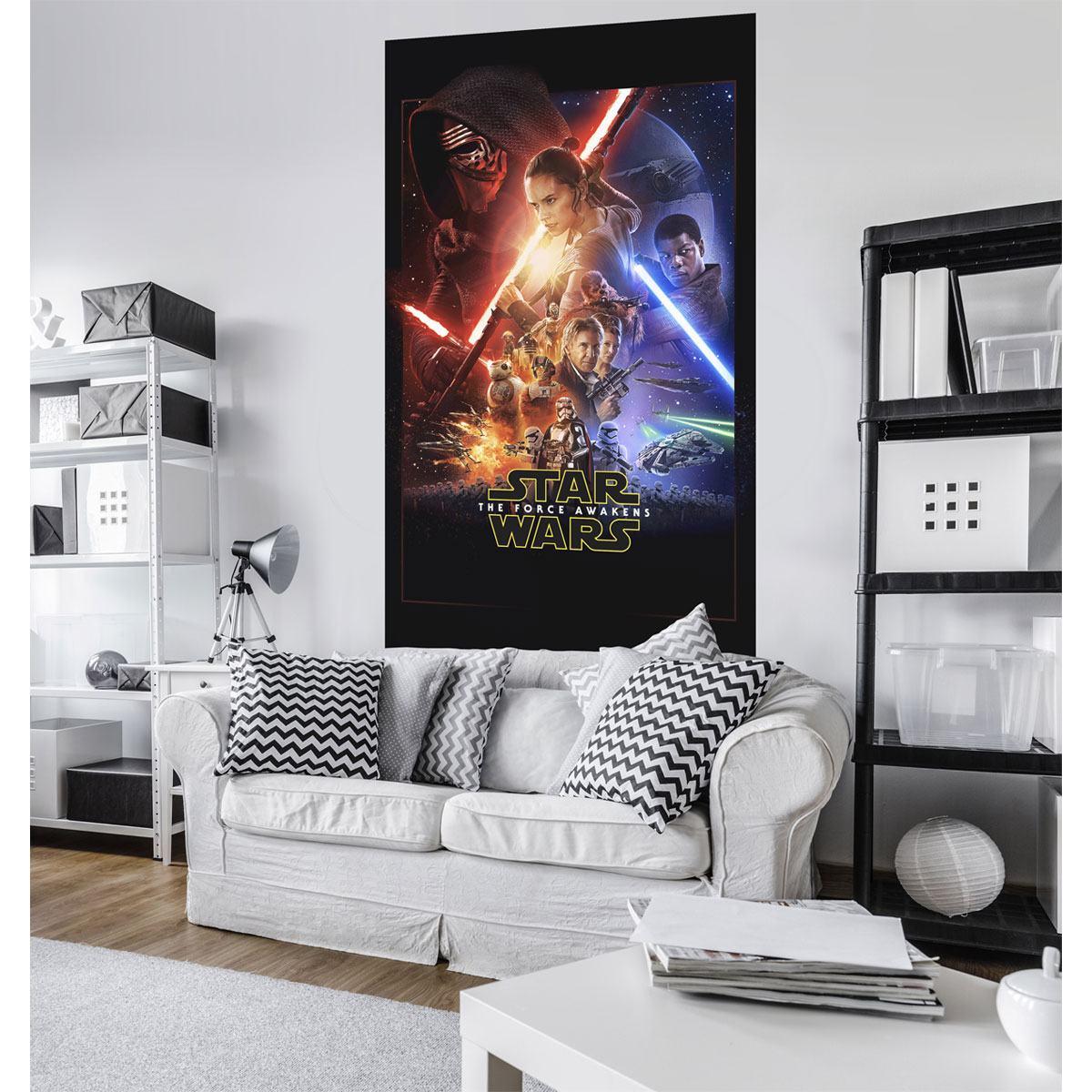 Komar  Vlies Fototapete Star Wars EP7 Official Movie Poster 120x200 cm