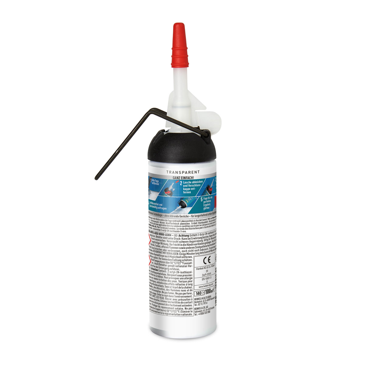 Henkel Sista Silikon Bad und Küche 100 ml transparent Bild 2