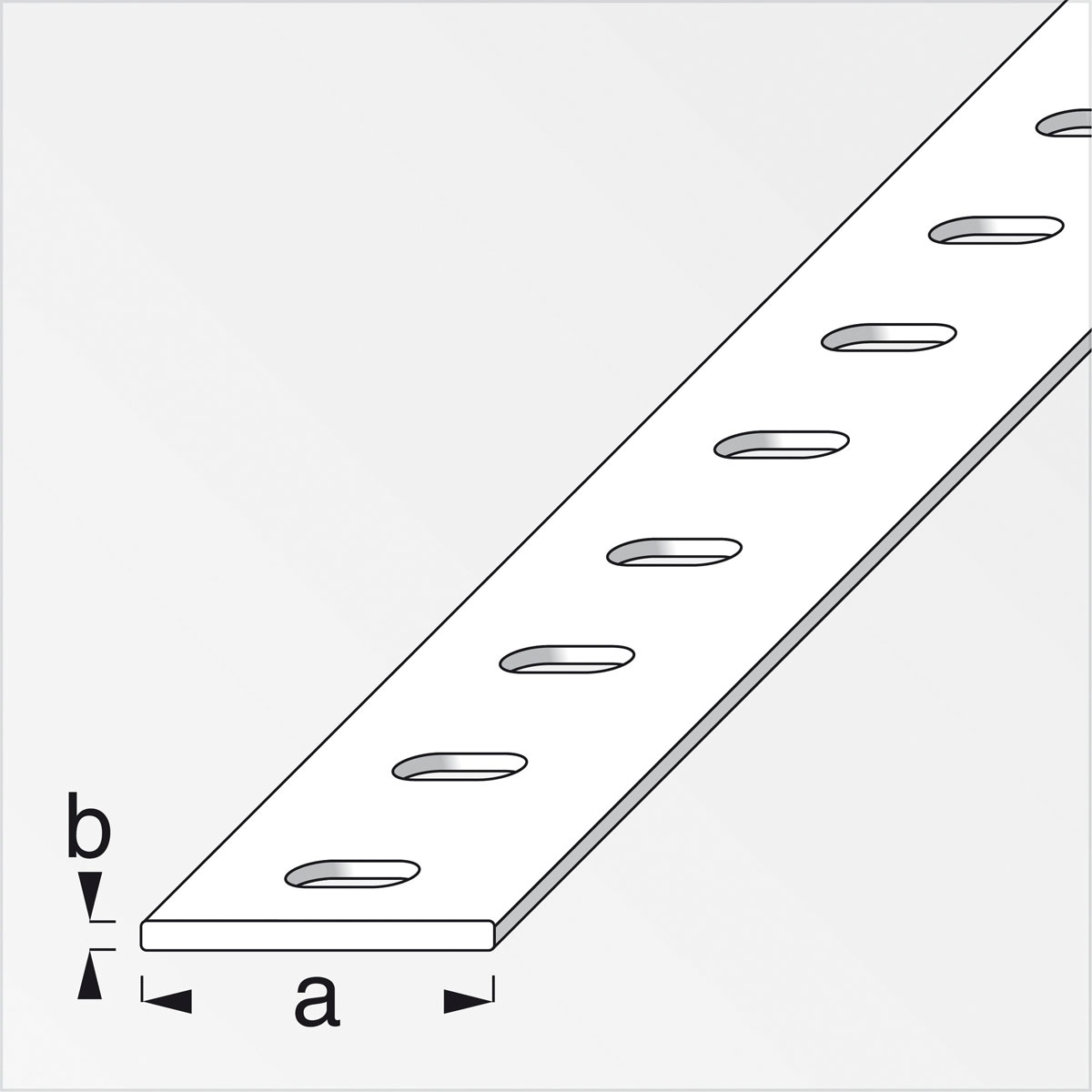 MyTool  Flaschstange Logika 35,5 x 35,5 mm 1m verzinkt Bild 2