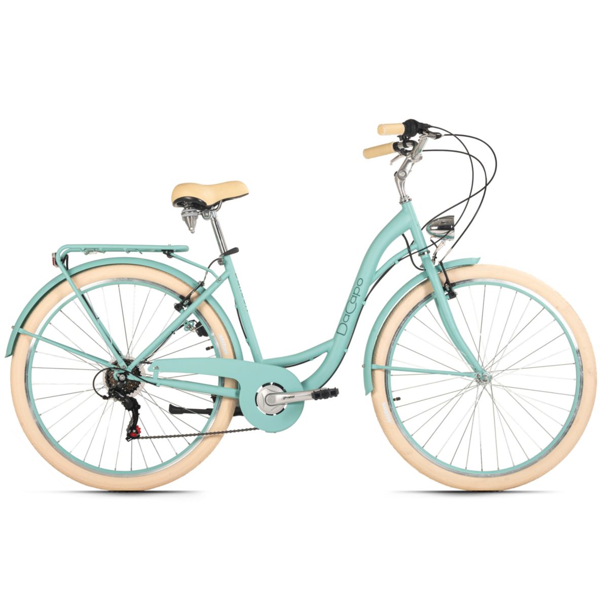 KS Cycling DaCapo Damenrad 28'' Balloon türkis 6 Gänge 48 cm