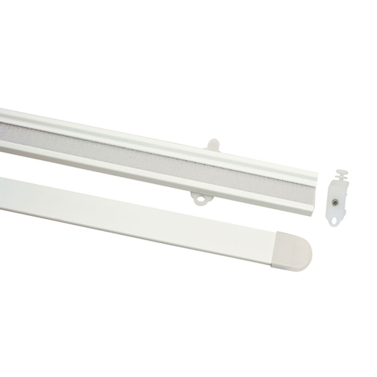 Gardinia Paneelwagen 60 cm mit Beschwerungsprofil weiß