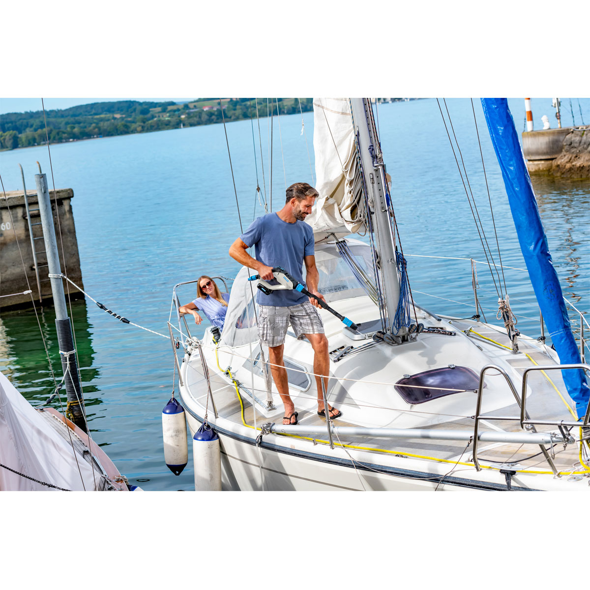 Gloria Akku-Hochdruckreiniger-Set Multi Jet 1 Akku Bild 7