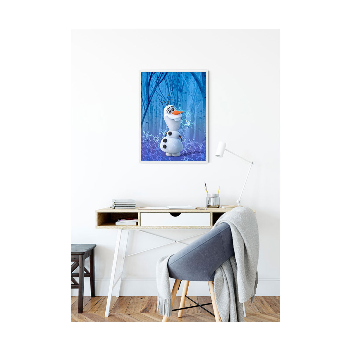 Komar  Wandbild Frozen Olaf Crystal 40x50 cm Bild 5