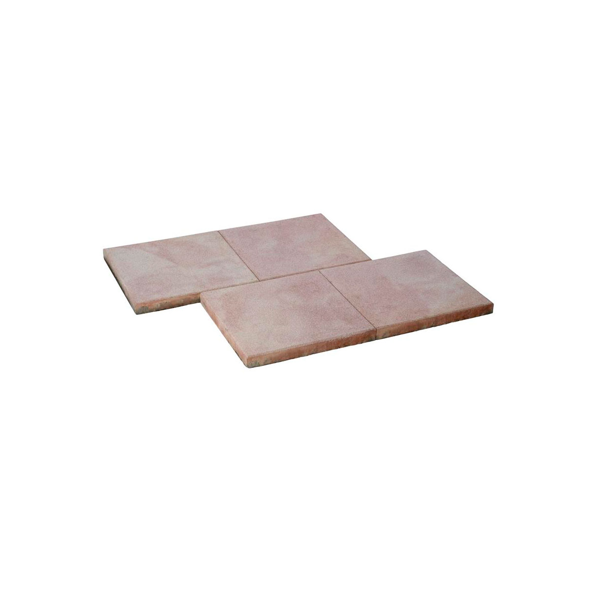 Diephaus  Terrassenplatte Ocker-Gelb-Rose 40 x 40 x 4 cm