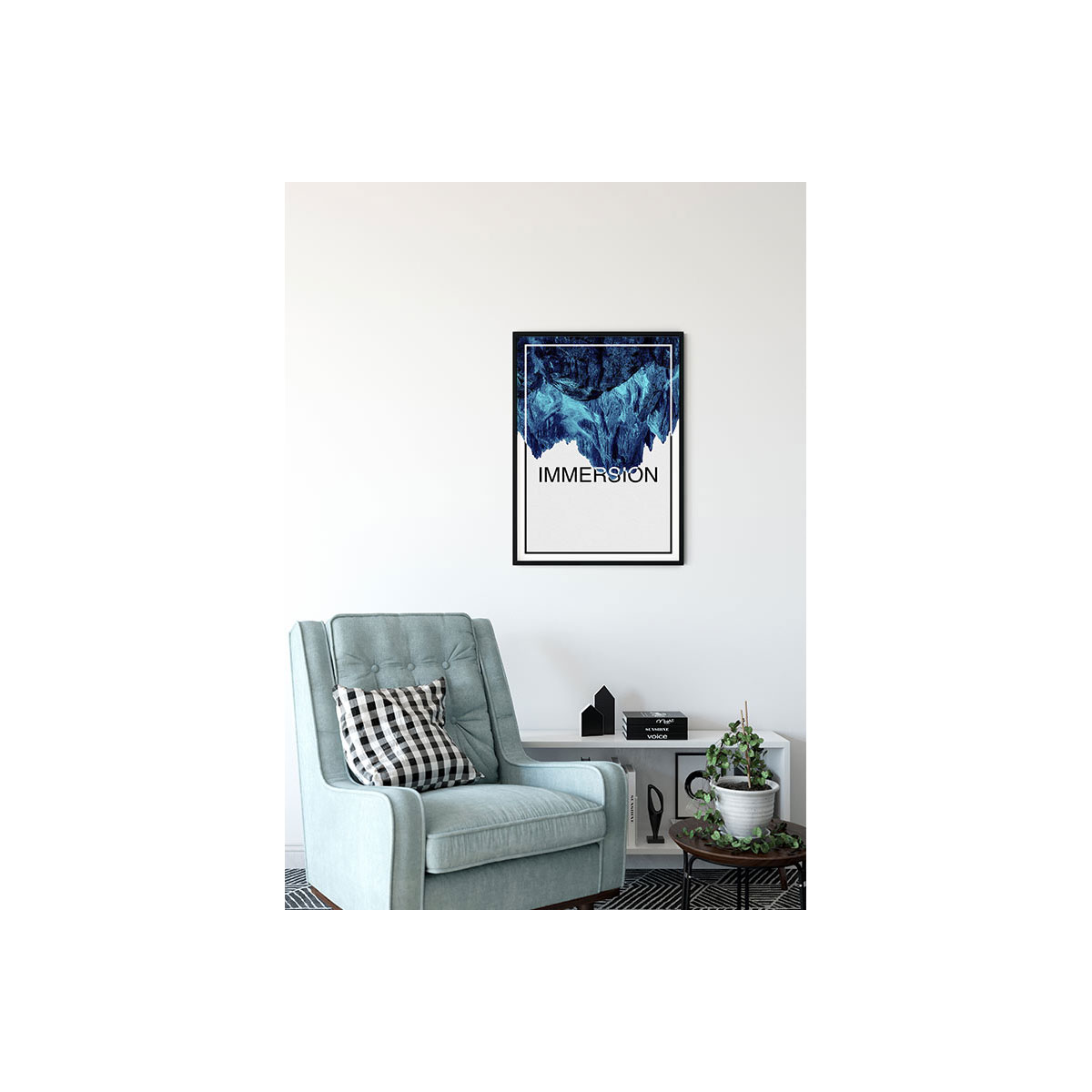 Komar  Wandbild Immersion Blue 30x40 cm Bild 5