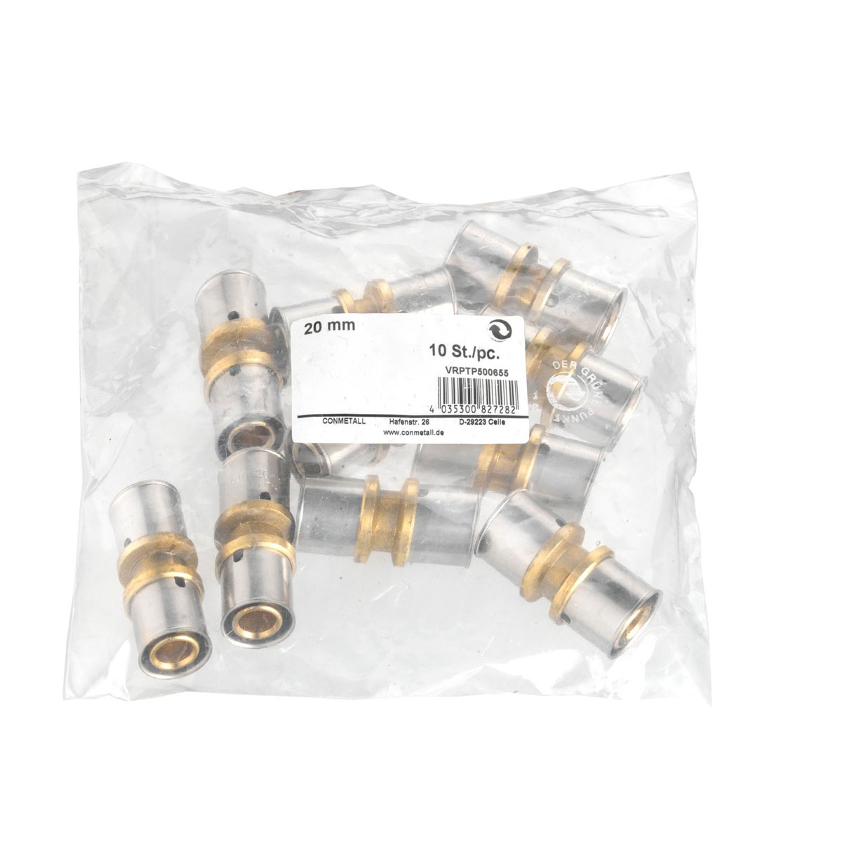 Cornat Press-Kupplung 20 mm 10 Stück