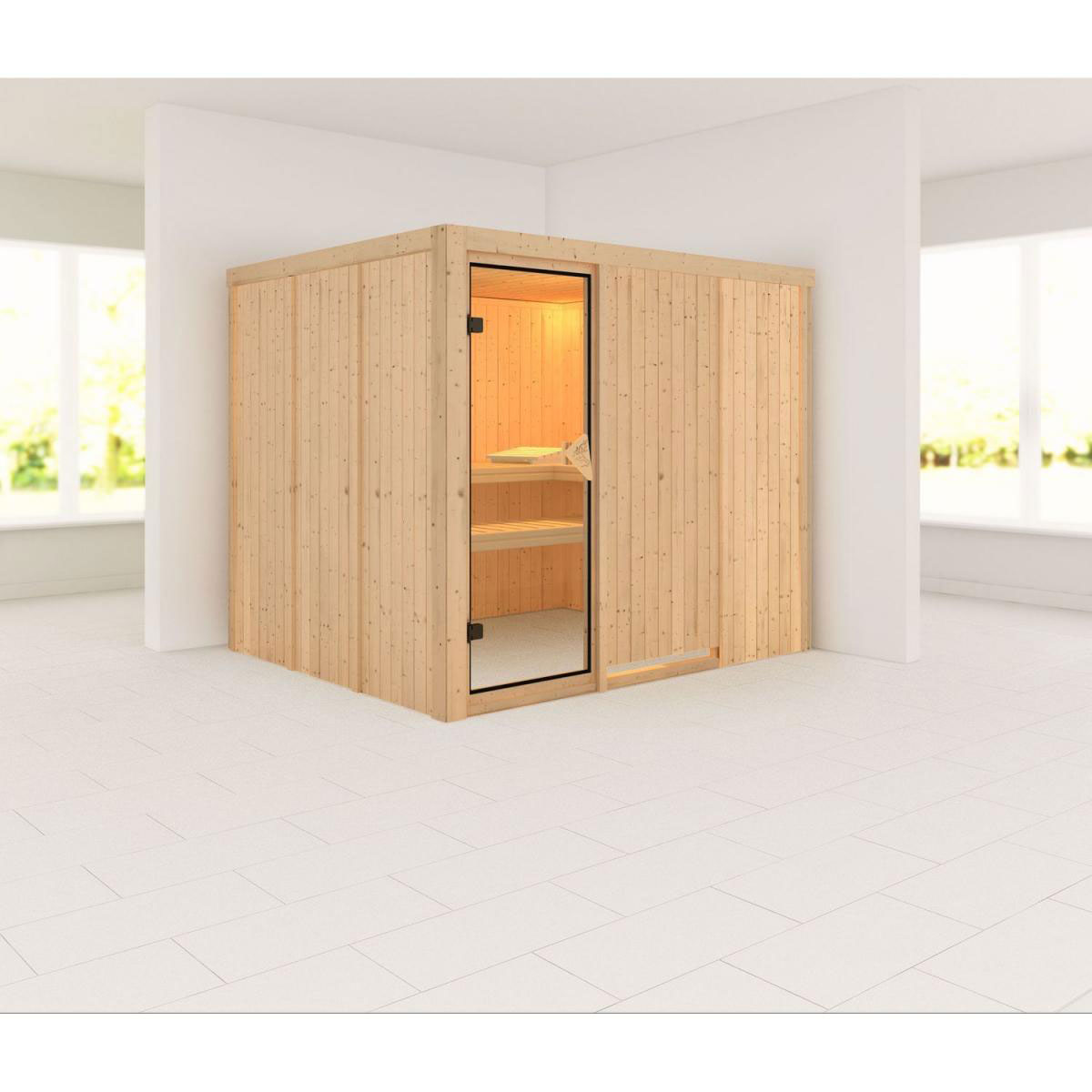 Karibu Systemsauna Gobin 68 mm