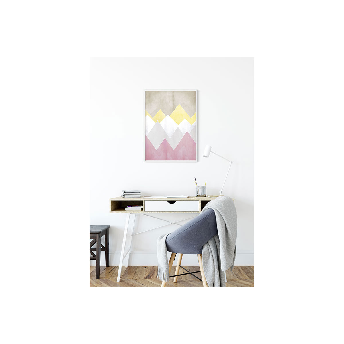 Komar  Wandbild Sunrise Mountain Spring 30x40 cm Bild 7