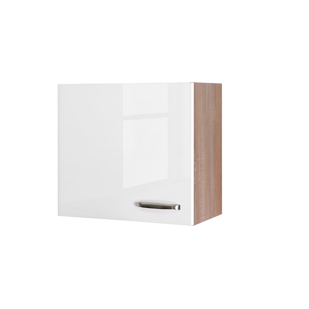 Flex-Well Küchenoberschrank „Valero“, 60x54,8x32 cm, weiß/Sonoma Eiche