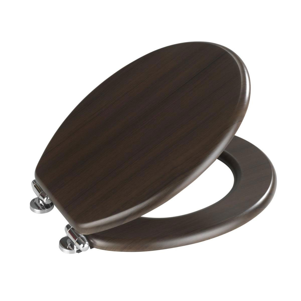 Wenko WC-Sitz Wenge mit Absenkautomatik Bild 2