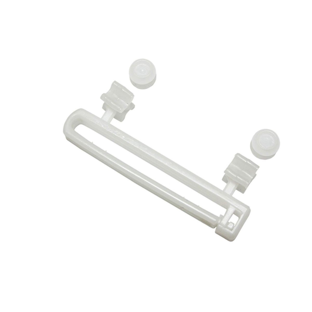 Gardinia Schlaufengleiter 5,9 cm mit X-Gleitern und Rollen weiß Bild 3