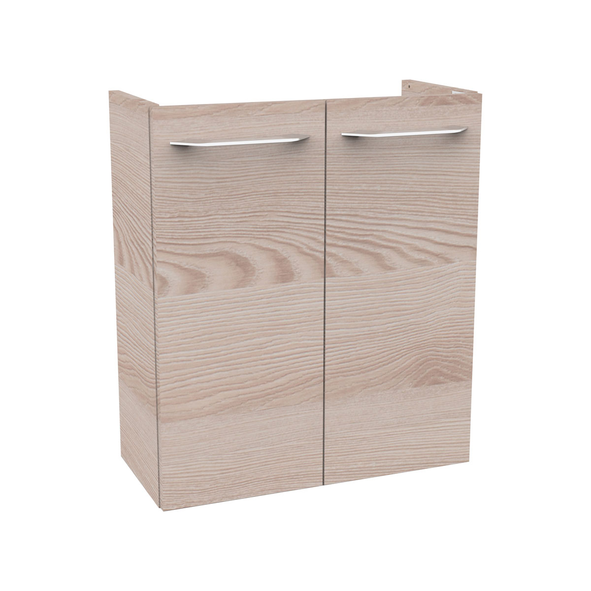Fackelmann  Gäste-WC Waschtischunterschrank SBC 520 x 600 x 243 mm Alaska-Esche
