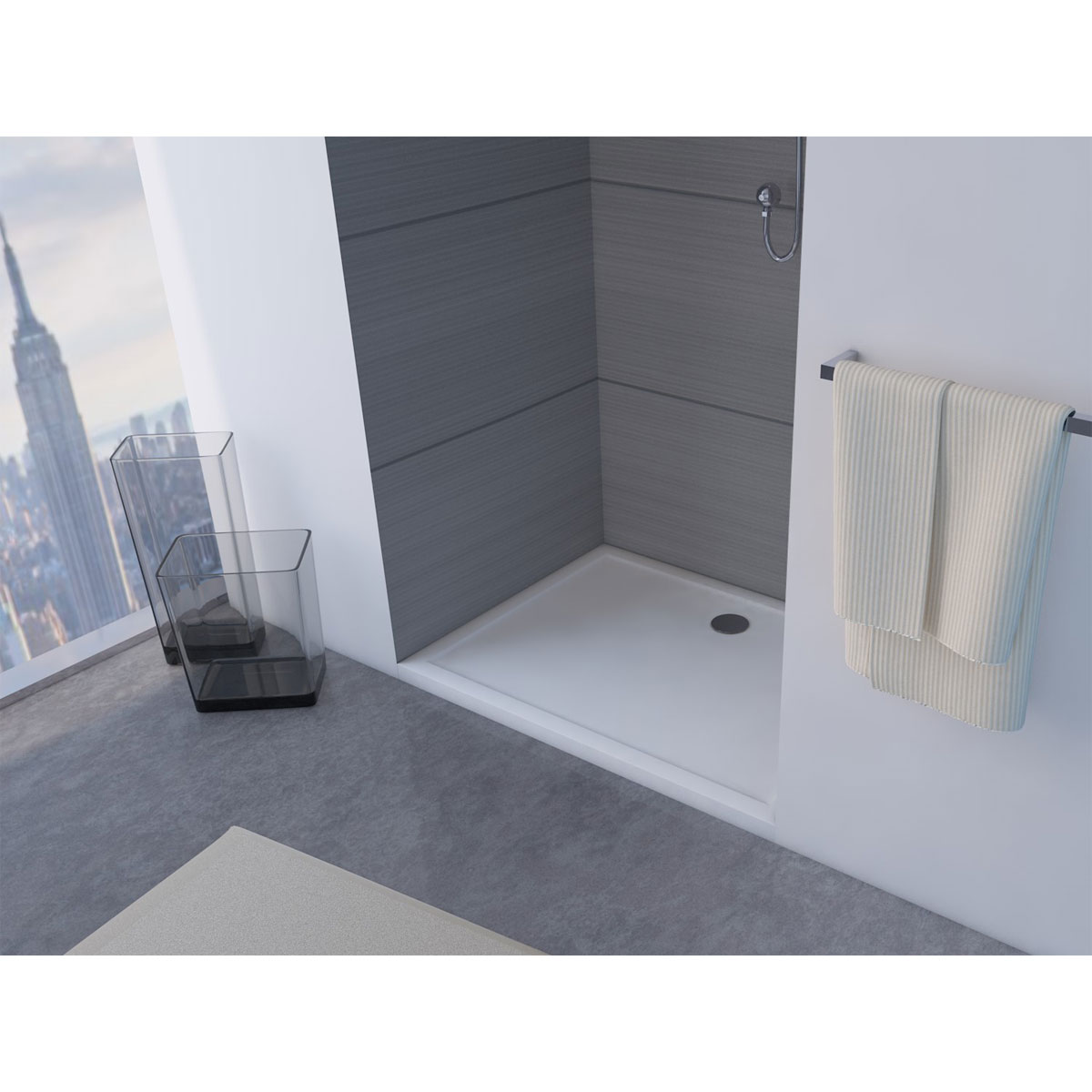 Aurlane Duschtasse Pure Acryl 120 x 90 cm Bild 5