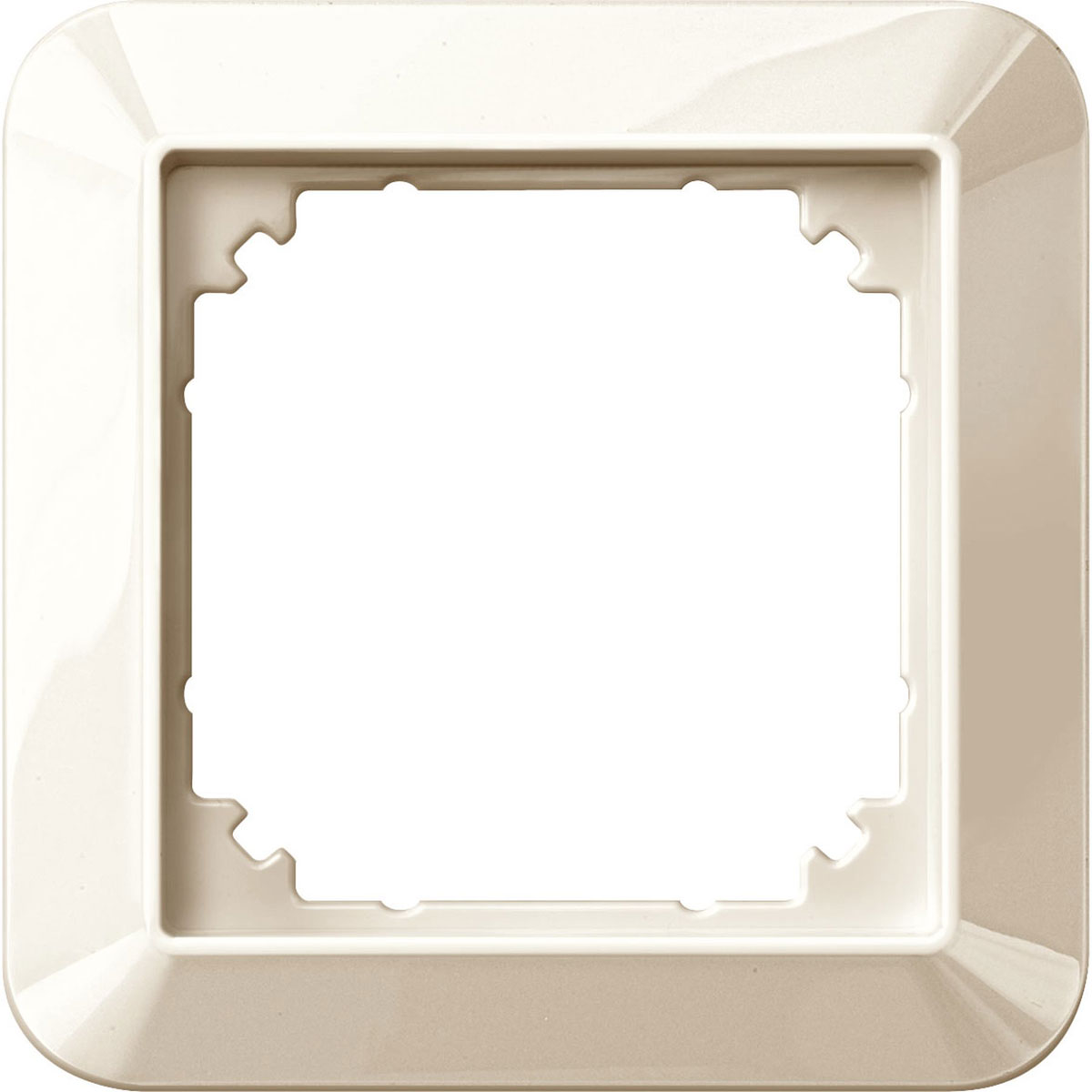 Merten Abdeckrahmen 1-M weiß glänzend 1-fach