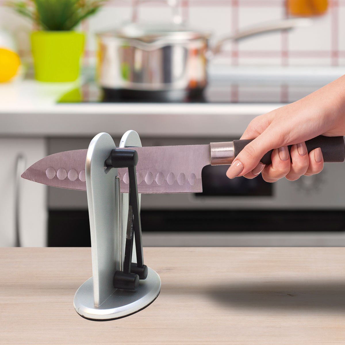 ISL Messerschärfer Insta Sharp X-Cross-Technologie Bild 4