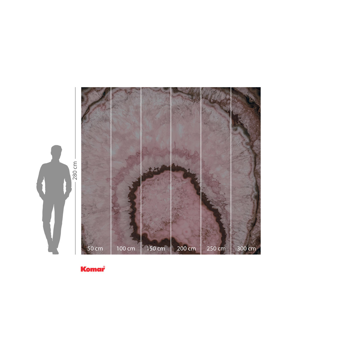 Komar  Vlies Fototapete Geode 300x280 cm Bild 3