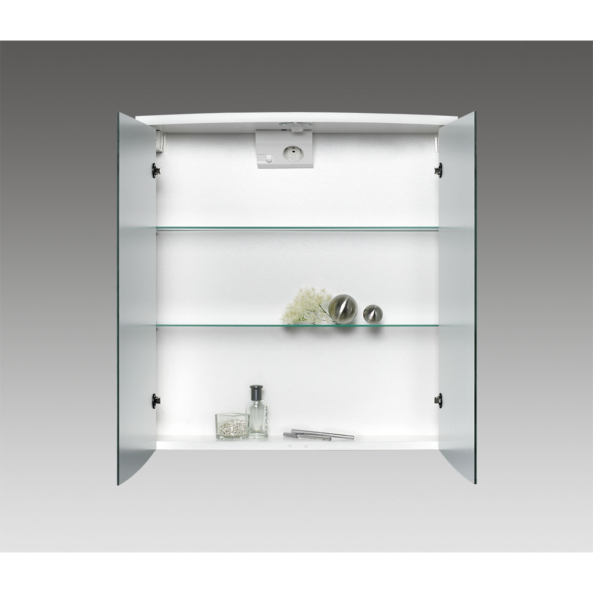 Jokey Spiegelschrank Joba mit LED 63 x 65 x 23,5 cm Bild 2