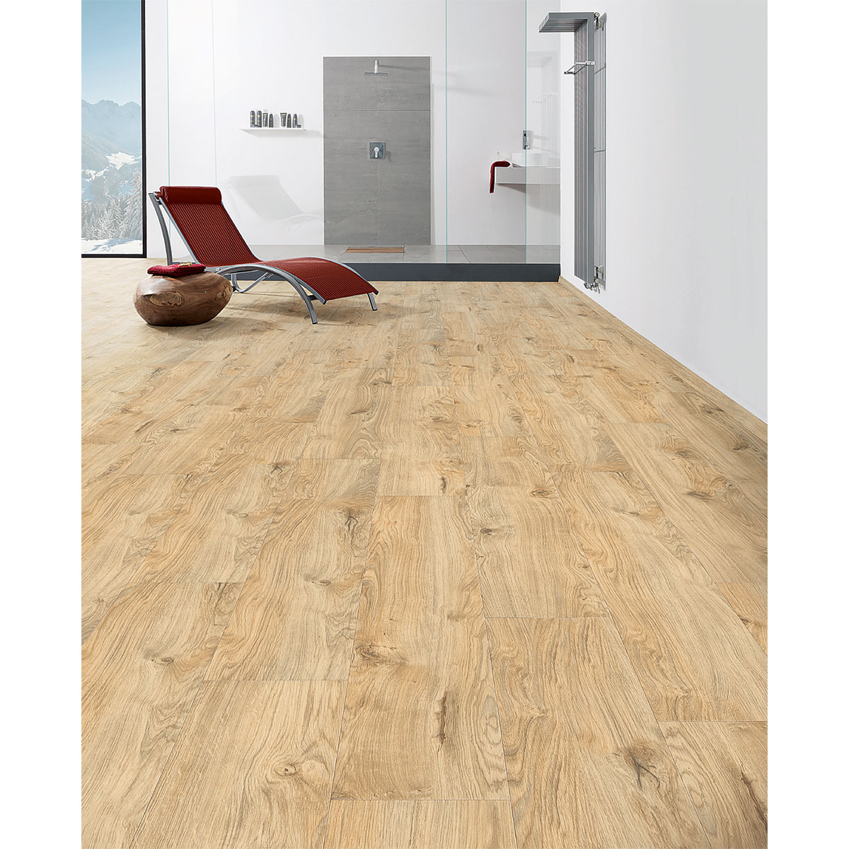 Living by HARO Designboden Hydrostar Eiche Alba 128,2 x 23,5 cm Bild 4